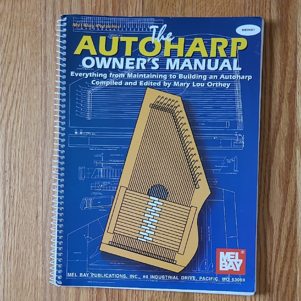 Autoharp Owner's Manual by Mel Bay Publications